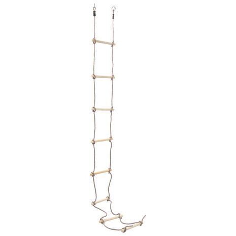 Touwladder 290 cm hout 2