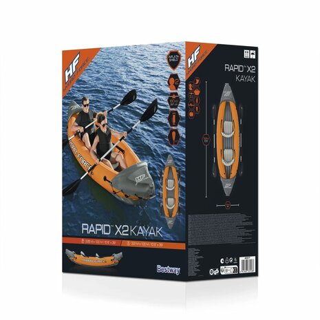 Bestway Kajakset Hydro-Force Rapid x2 opblaasbaar 7