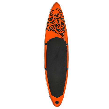 Stand Up Paddleboardset opblaasbaar 305x76x15 cm oranje 3