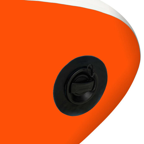 Stand Up Paddleboardset opblaasbaar 305x76x15 cm oranje 7