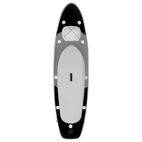 Stand Up Paddleboardset opblaasbaar 300x76x10 cm zwart 3