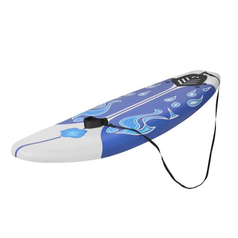 Surfplank 170 cm blauw 4