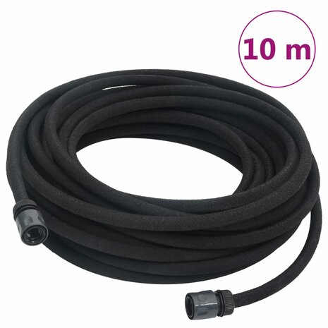 Druppelslang 0,6&apos;&apos; 10 m rubber zwart 1