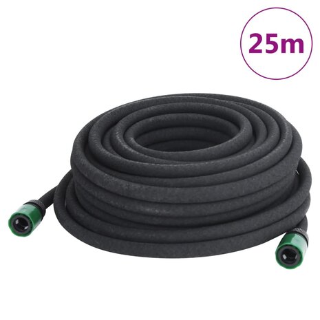 Druppelslang 0,6&apos;&apos; 25 m rubber zwart 1