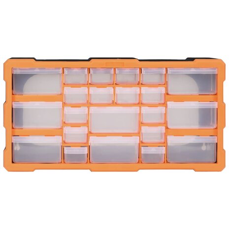 Organiser met 22 lades 49x16x25,5 cm 2