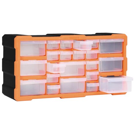 Organiser met 22 lades 49x16x25,5 cm 5