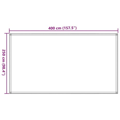 Tenttapijt 250x400 cm HDPE zandkleurig 8