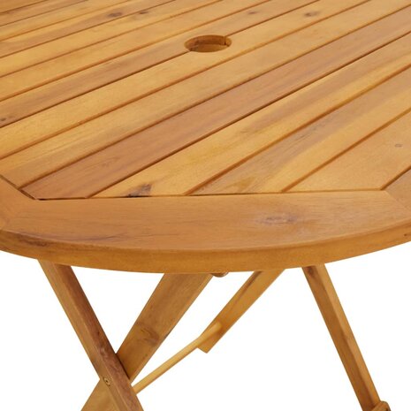 3-delige Bistroset poly rattan en massief hout grijs 11