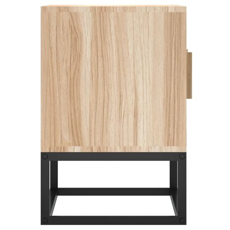 Tv-meubel 105x30x45 cm bewerkt hout en ijzer 6