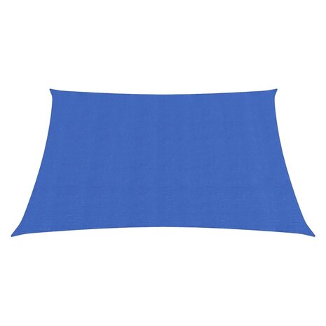 Zonnezeil 160 g/m² 2x2 m HDPE blauw 2