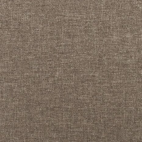 Pocketveringmatras 90x200x20 cm stof taupe 6