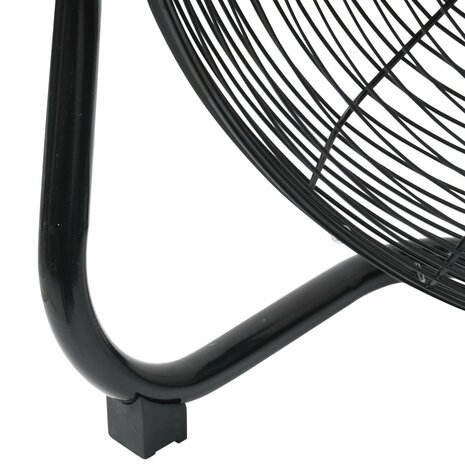 Vloerventilator 3 snelheden 100 W 55 cm zwart 8