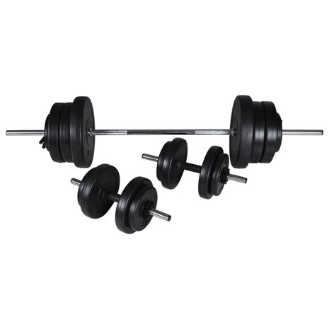 Halter-/squatrek met halterset 60,5 kg 7