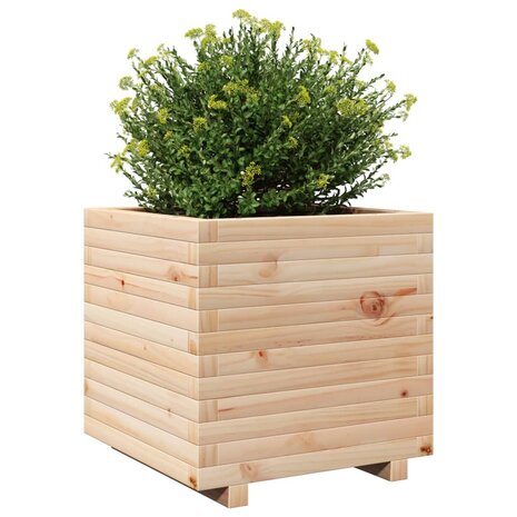 Plantenbak 50x50x49,5 cm massief grenenhout 4