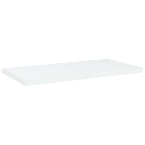 Wandschappen 4 st 40x20x1,5 cm bewerkt hout wit 2