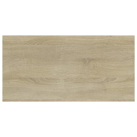 Wandschappen 4 st 40x20x1,5 cm bewerkt hout sonoma eikenkleurig 4