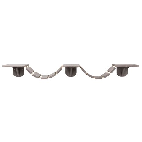 TRIXIE Kattenladder wandmontage 150x30 cm taupe 2