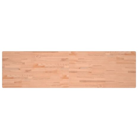 Werkbank 200x55x81,5 cm massief beukenhout en metaal 6