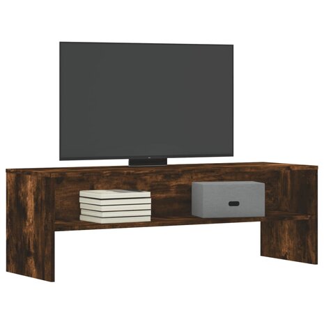 Tv-meubel 120x40x40 cm bewerkt hout gerookt eikenkleurig 3