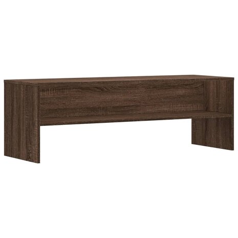 Tv-meubel 120x40x40 cm bewerkt hout bruin eikenkleurig 2