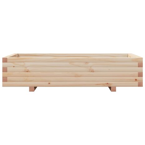 Plantenbak 110x60x26,5 cm massief grenenhout 5