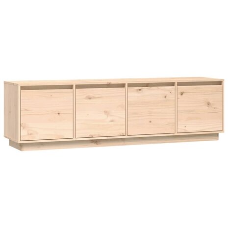 Tv-meubel 156x37x45 cm massief grenenhout 2