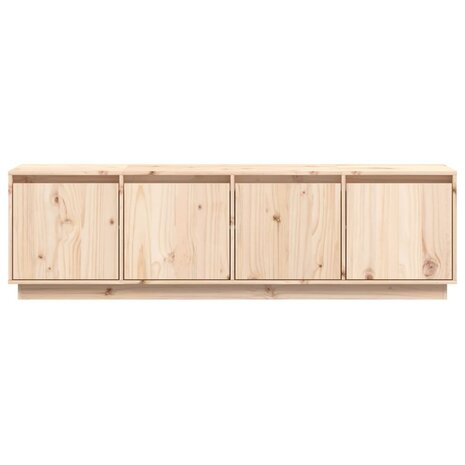 Tv-meubel 156x37x45 cm massief grenenhout 5