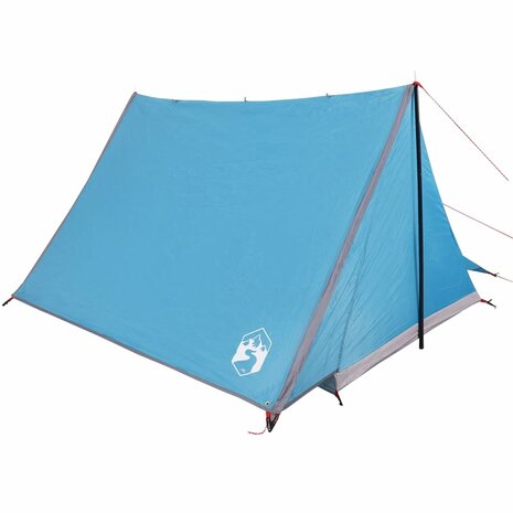 Tent 2-persoons waterdicht blauw 4