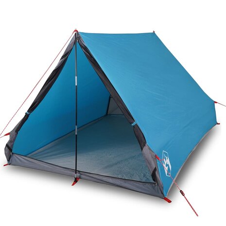 Tent 2-persoons A-frame waterdicht blauw 2