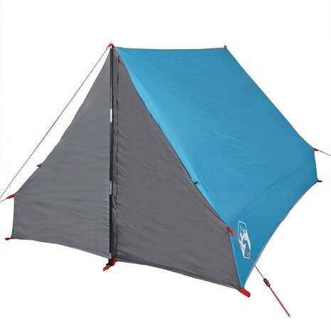 Tent 2-persoons A-frame waterdicht blauw 6