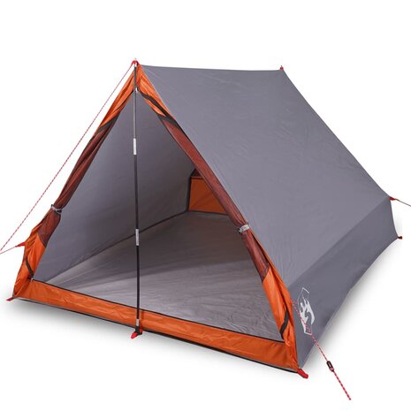 Tent A-frame 2-persoons waterdicht grijs 2