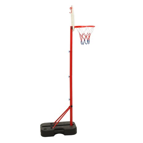 Basketbalset draagbaar verstelbaar 138,5-166 cm 2