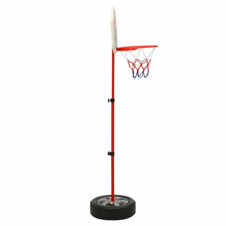 Kinderbasketbalset verstelbaar 120 cm 2