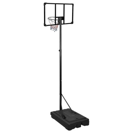 Basketbalstandaard 235-305 cm polycarbonaat transparant 5