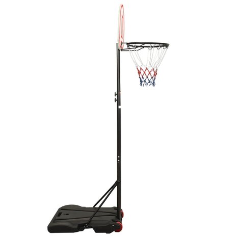 Basketbalstandaard 216-250 cm polyetheen wit 3