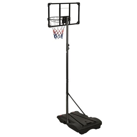 Basketbalstandaard 216-250 cm polycarbonaat transparant 4