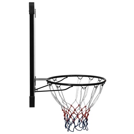 Basketbalbord 106x69x3 cm polycarbonaat transparant 3