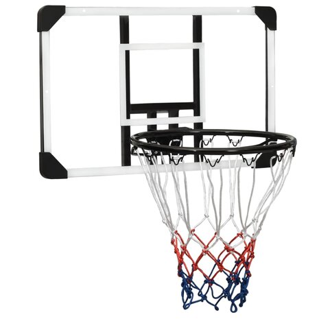 Basketbalbord 71x45x2,5 cm polycarbonaat transparant 1