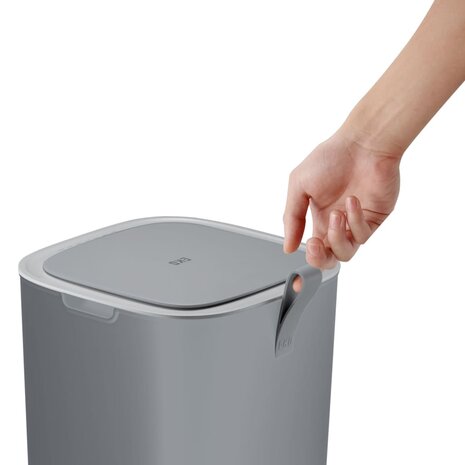 EKO Afvalbak met sensor Morandi 30 L grijs 6