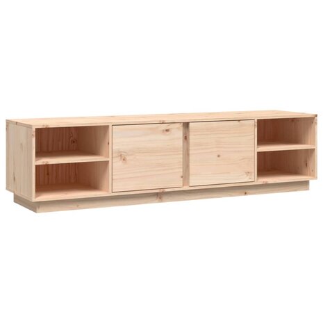 Tv-meubel 156x40x40 cm massief grenenhout 2