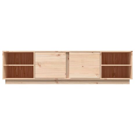 Tv-meubel 156x40x40 cm massief grenenhout 6