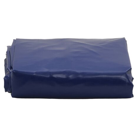 Dekzeil 650 g/m² 5x6 m blauw 2