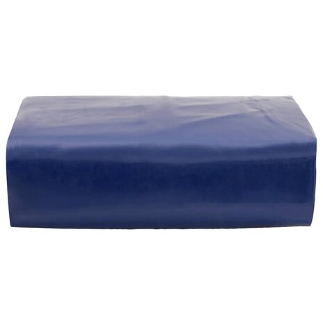 Dekzeil 650 g/m² 4x6 m blauw 2