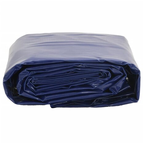 Dekzeil 650 g/m² 5x6 m blauw 3