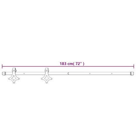 Schuifdeur met beslag 90x210 cm massief grenenhout 12