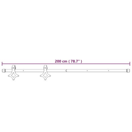 Schuifdeur met beslag 80x210 cm massief grenenhout 12