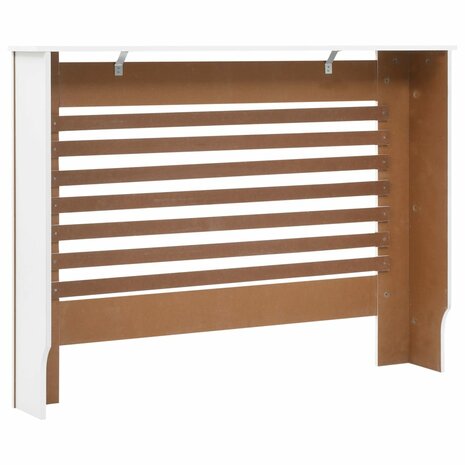 Radiatorombouw 112x19x81,5 cm MDF wit 4