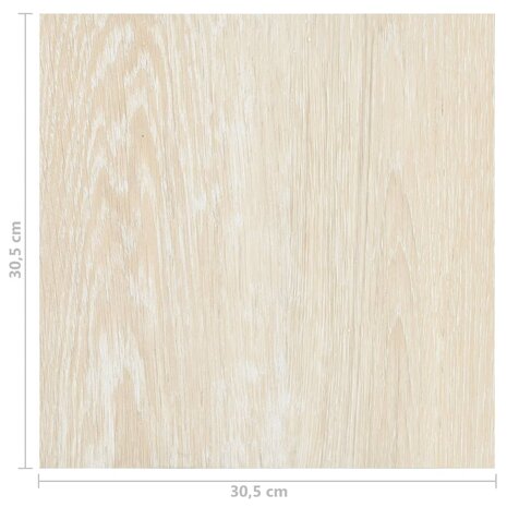 Vloerplanken zelfklevend 55 st 5,11 m² PVC beige 11