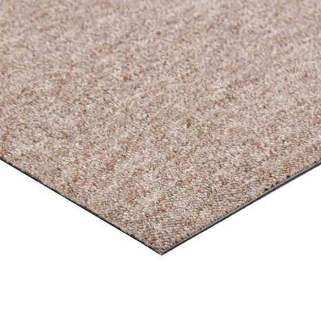 Tapijttegels 20 st 5 m² 50x50 cm beige 6