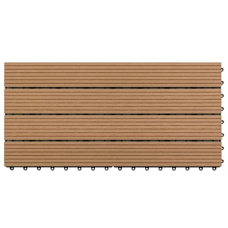 Terrastegels 6 st 60x30 cm 1,08 m² HKC bruin 3